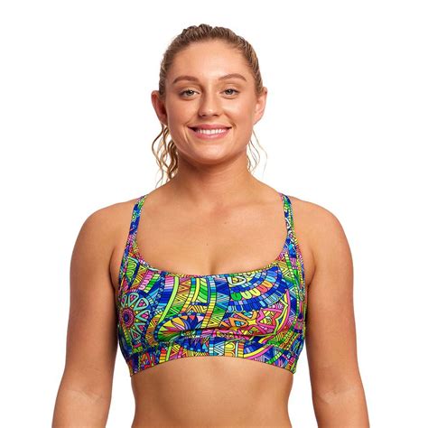 Funkita Sports Bikini Top Multicolor Swiminn