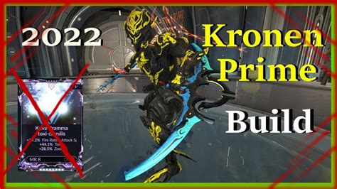 Warframe Kronen Prime Build YouTube