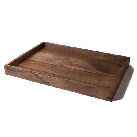 Signature Wooden Tray Walnut Large Wooden Tray Tray Wooden