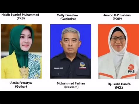 Daftar Caleg Dapil Jawa Barat Yang Kemungkinan Lolos Ke Senayan Youtube