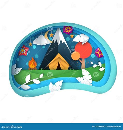 campsite cartoon 6