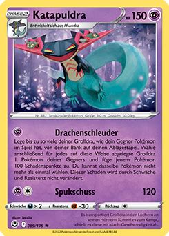 Katapuldra Silberne Sturmwinde Sammelkarten Datenbank Pokemon De