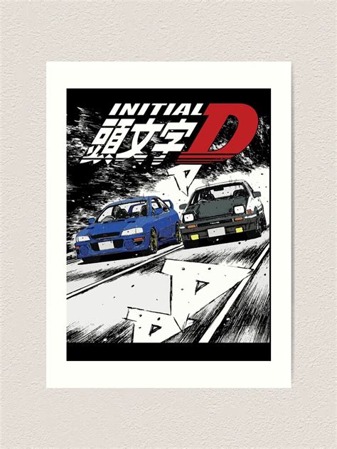 Initial D Mountain Drift Racing Tandem Takumi Fujiwara AE86 Vs Bunta