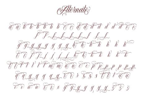 Calligraphy Letter Generator Tattoos - Infoupdate.org