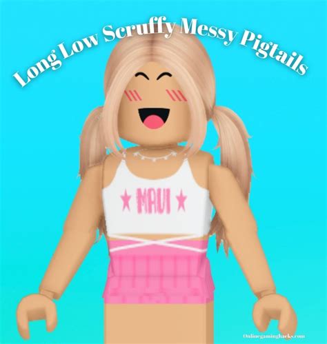 Aesthetic Roblox Blonde Hair Codes For Bloxburg