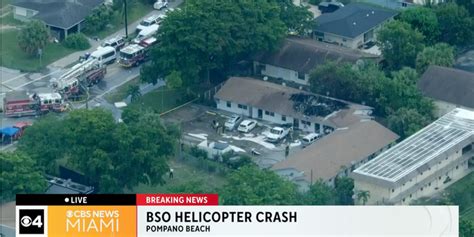 Video Florida Rescue Helicopter Crashes Into Residential Neighborhood