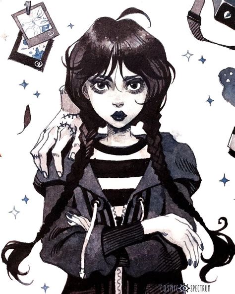 Wednesday Addams In 2023 Wednesday Addams Cute Art Character Art