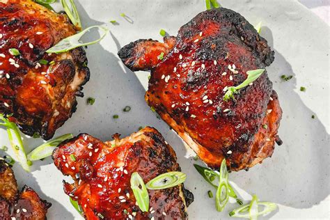 Easy Grilled Gochujang Chicken Thighs Recipe