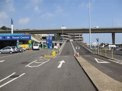 Ramp To Port Of Dover Car Park © Peter Holmes Cc By Sa20 Geograph