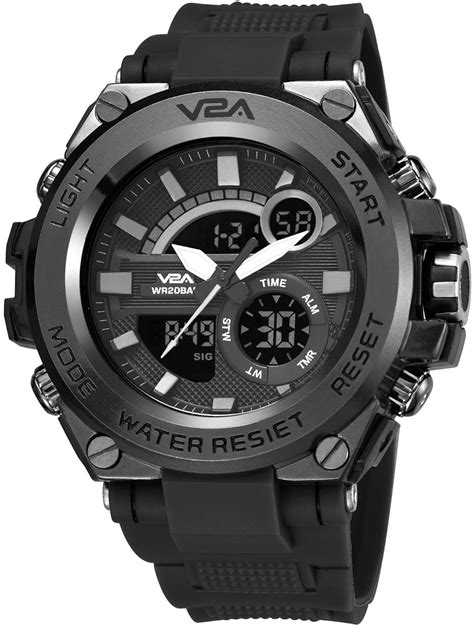 V2a Chronograph Analogue And Digital Sports Watch For Men Watch For Men Wrist Watch For Men