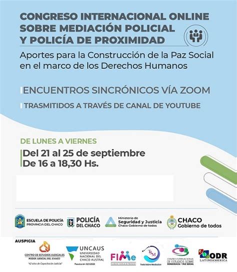 Acceso Al Congreso Internacional Online Mediaci N Policial Y Polic A De