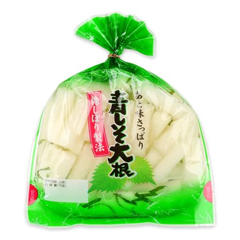 那須農産 青しそ大根｜浅漬け｜市販用｜製品案内｜株式会社 三商｜三商関東支店栃木県小山市