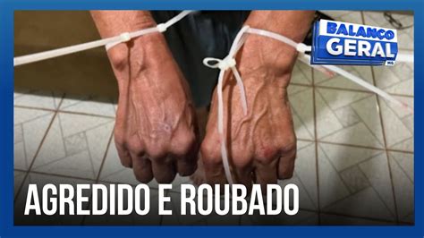 AGREDIDO E ROUBADO Idoso é feito refém dentro da própria casa YouTube