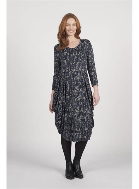 Bark Print Dress Clothing From Capri Clothing Uk