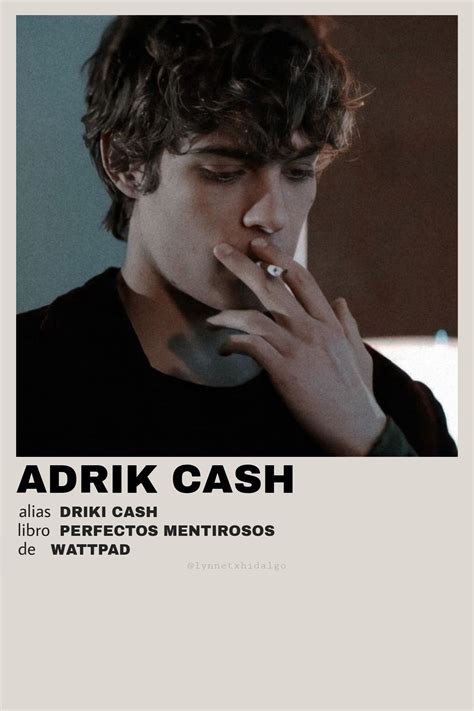 Adrik Cash Poster