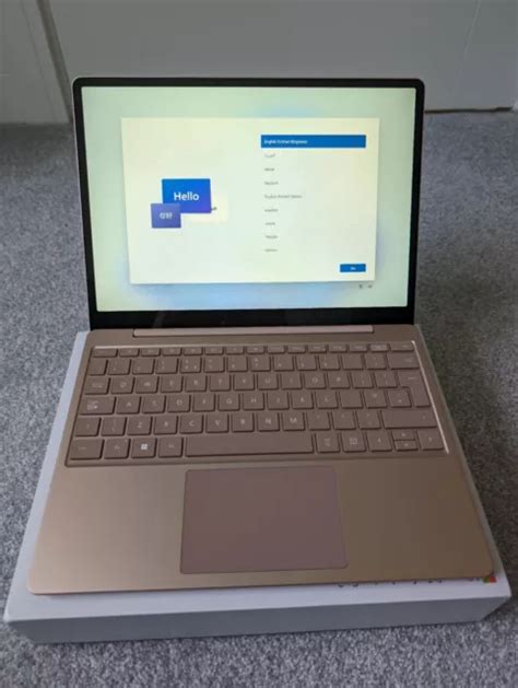 Microsoft Surface Laptop Go 2 Intel Core I5 1135g7 8gb Ram 256gb Ssd Sandstone £430 00