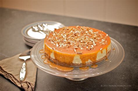 Recette Cheesecake Au Caramel Au Beurre Sal Norwegian Food Caramel