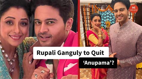 Rupali Ganguly Gaurav Khanna To Quit Anupamaa Post A Leap In