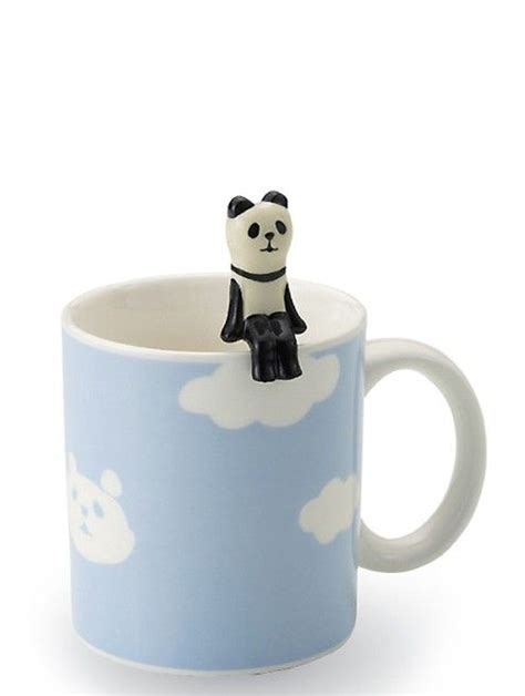 Panda Mug Spoon Set Pretty Mugs Cute Mugs Teapots And Cups Cups