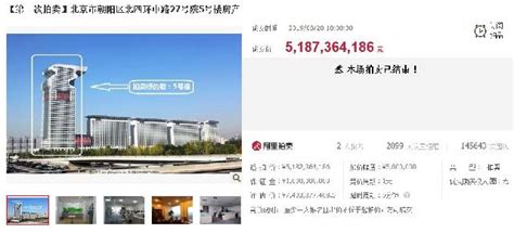 超14万人次围观，金隅集团旗下公司5187亿元拍下盘古大观“龙首” 周到