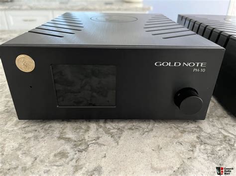 Gold Note Ph Phono Stage Psu Power Supply Both In Black Sold