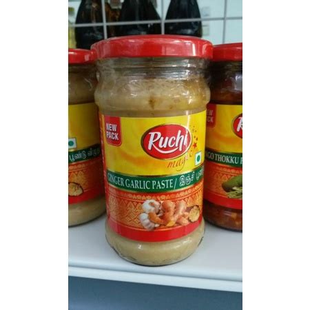 Ruchi Ginger Garlic Paste 300g Shopee Philippines