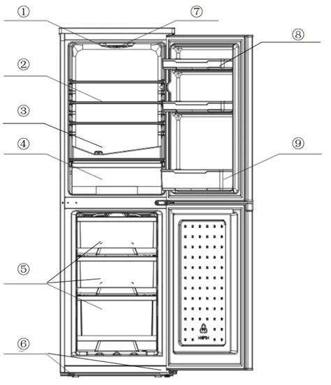 Bush Bfff50152b Fridge Freezer User Manual