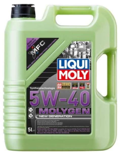 Motoröl LIQUI MOLY Molygen New Generation 5W40 5l, 8536 | AUTODOC Preis ...