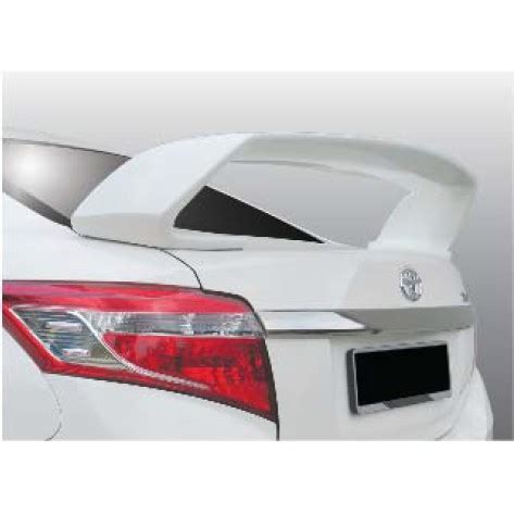 TOYOTA VIOS 2014 2018 TRD SPOILER WITH 2K COLOR PAINT FRP