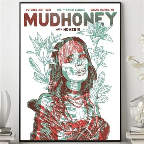 Mudhoney Poster October 21 2023 Grand Rapids, MI, Music Tour Poster ...