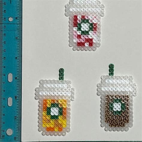 Starbucks Perler Bead Etsy