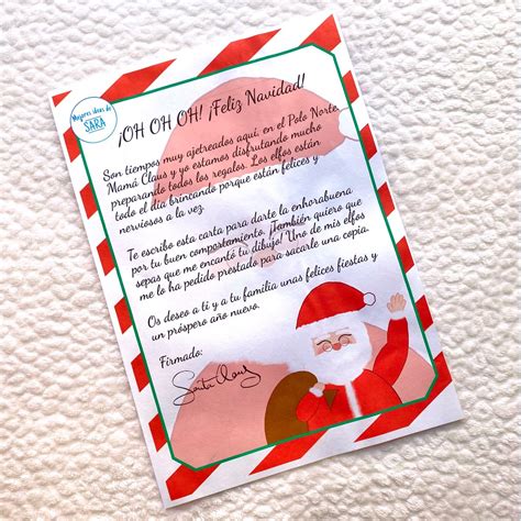 Carta Respuesta De Santa Claus Santa Santa Claus Happy Valentine