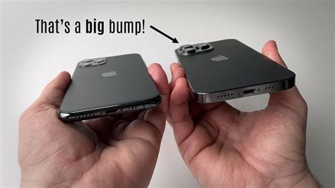 The Camera Bump Comparison Apple Iphone 13 Pro Vs Iphone 11 Pro • Is The Camera Bump Too Big