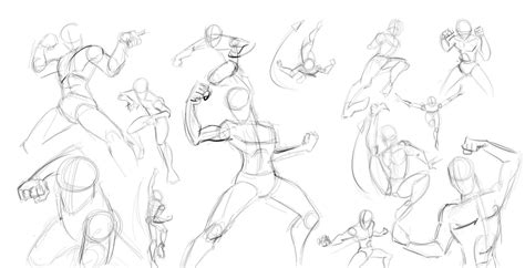 Action Poses Drawing Art Drawing Skill