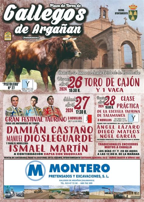 Programa Fiestas Romer A Gallegos De Arga N Salamancartv Al D A