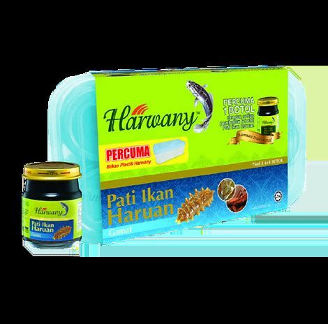 Harwany Pati Ikan Haruan Gamat 75ml X 6s 1s Healthybeauty365