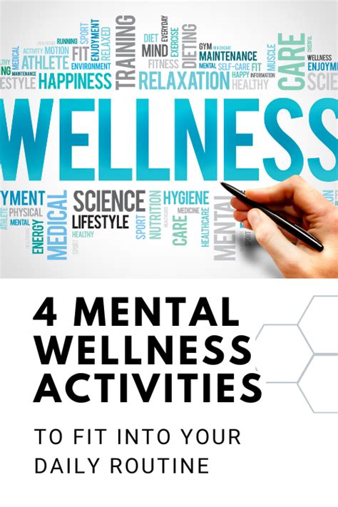 4 Mental Wellness Activities To Fit Into Your Daily Routine