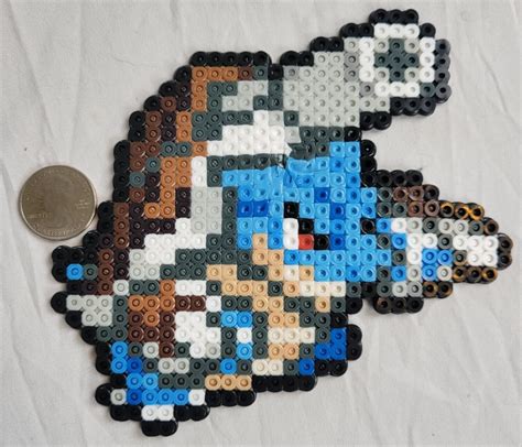 Mega Blastoise Menu Icon Pokemon Perler Bead Pixel Art EBay