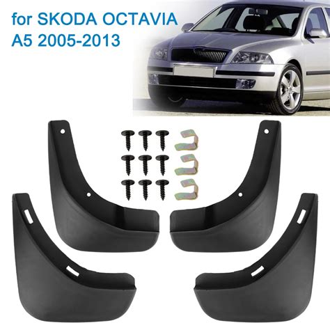 Front Rear Fender For Skoda Octavia A Mudguards Pcs Splash