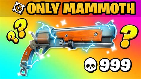 Og Tilted Mammoth Pistol One Shot De Wizard Fortnite