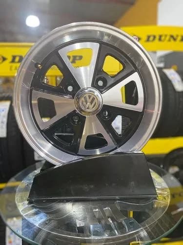 Jogo Roda Vw Fusca R84 Réplica Porche 911 914 Aro 15 4x130