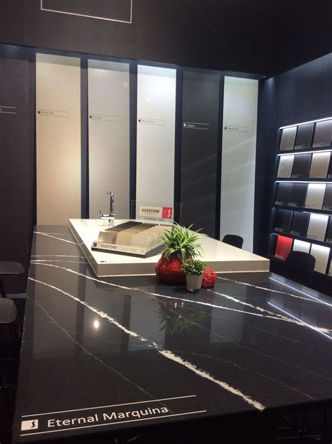 Silestone Eternal Marquina Cosentino Stand Batibouw By Louis Culot