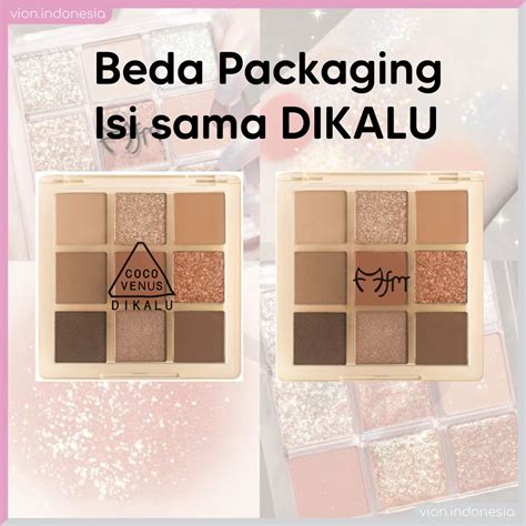 Jual Dikalu Minipink Coco Venus Korean Eyeshadow Palette Colors