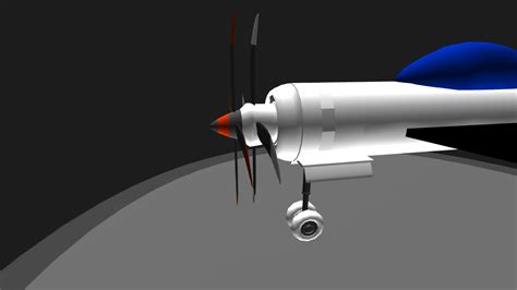 SimplePlanes | Contra rotating propeller racer