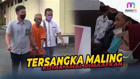 Prabumulih Tersangka Pencuri Kotak Amal Dibebaskan Dengan Jalan