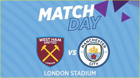 West Ham Vs Manchester City Premier League Live Streaming Teams Time