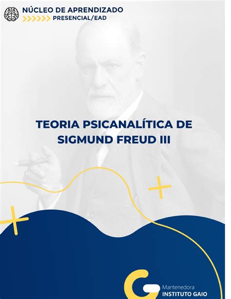 Apostila Teoria Psicanalitica de Sigmund Freud III EAD Psicanálise