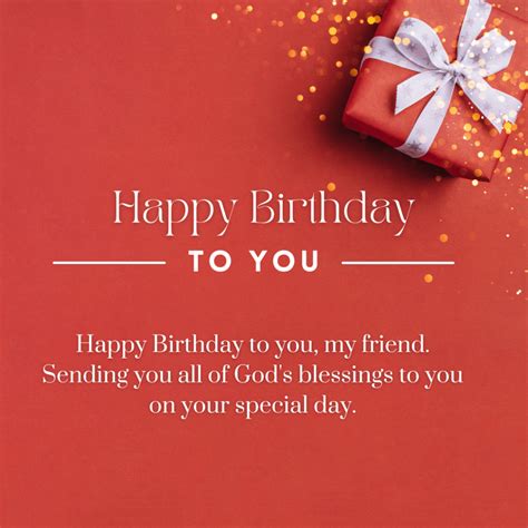 christian birthday wishes  friend quotes messages card