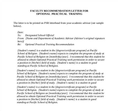 Teacher Recommendation Letter Templates Free Word Excel Pdf