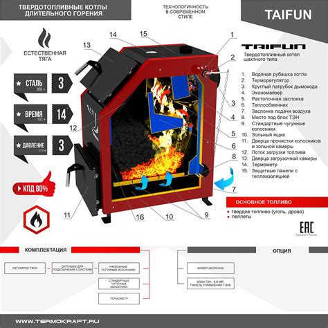 Комбинированный котел Термокрафт Taifun 20 New купить в Новосибирске